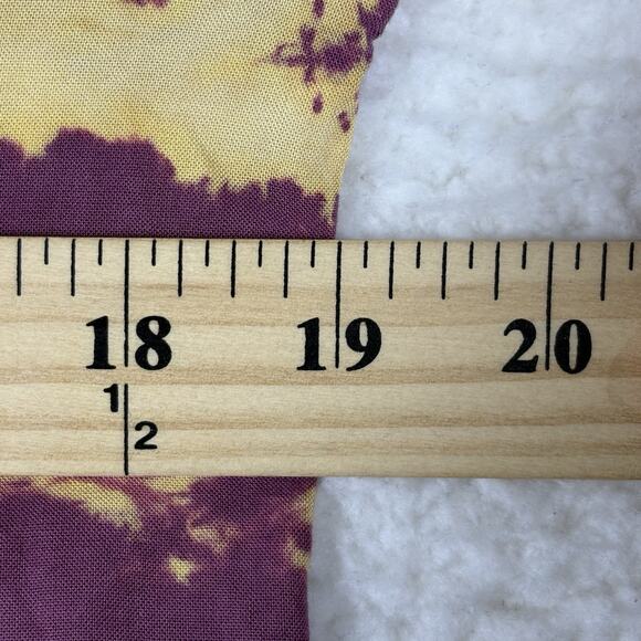 Mono B Tunic Shirt Dress Women's Size L Pink Brown & Blue Tie Dye Knee Length - Picture 9 of 10